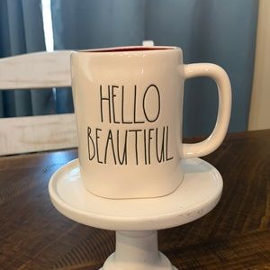 Rae Dunn hello beautiful mug